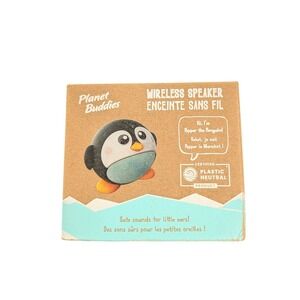 Z8N Planet Buddies Bluetooth Wireless‎ Speaker V2 - Pepper Penguin